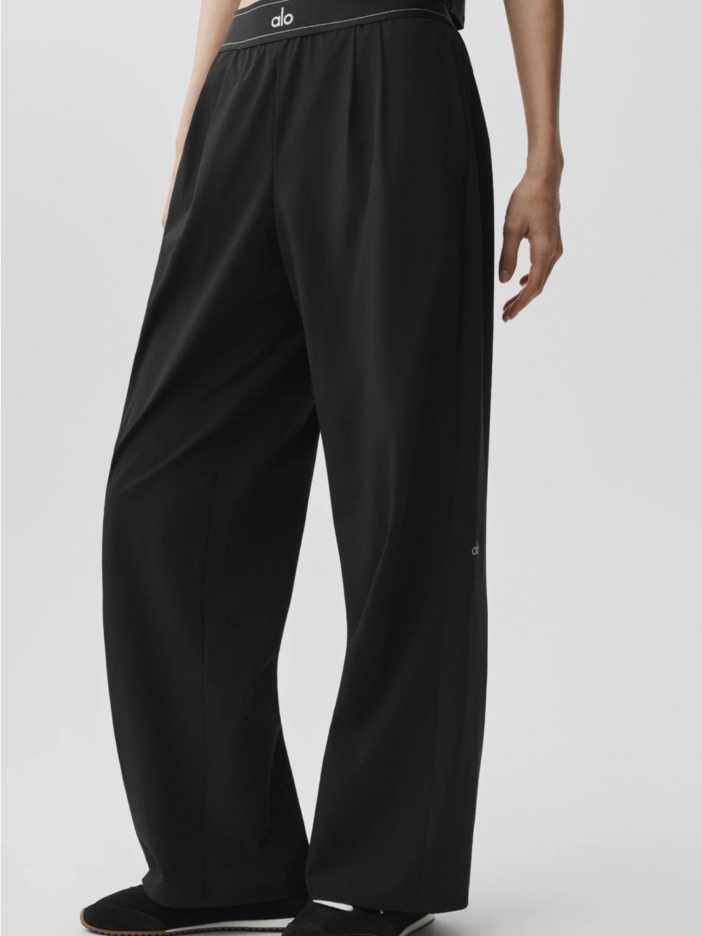 ALO Suit Up Trouser (Regular) - Black